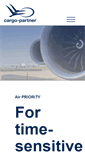 Mobile Screenshot of cargo-partner.com